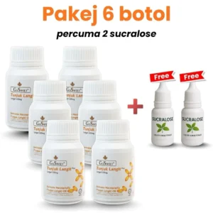 Pakej 6 Botol (Free 2 sucralose)